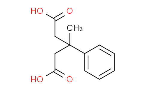 CAS No. 4160-92-3, 3-Methyl-3-phenylpentanedioic acid