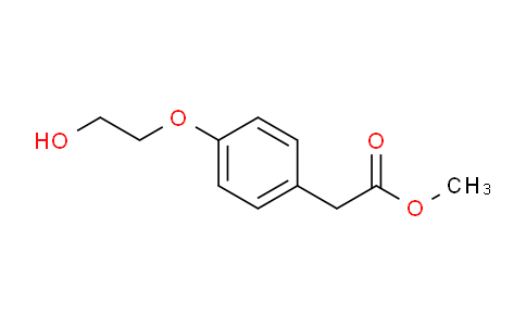 CAS No. 42058-67-3, Methyl 2-(4-(2-hydroxyethoxy)phenyl)acetate