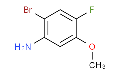 CAS No. 420786-92-1, 2-Bromo-4-fluoro-5-methoxyaniline