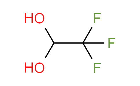 CAS No. 421-53-4, 2,2,2-Trifluoroethane-1,1-diol