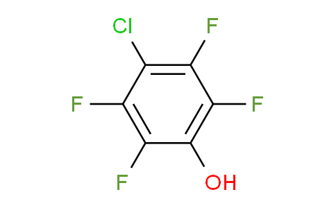 CAS No. 4232-66-0, 4-chloro-2,3,5,6-tetrafluorophenol