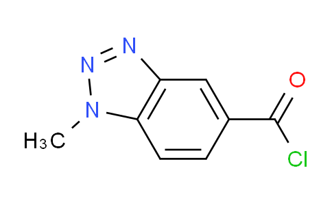 CAS No. 423768-38-1, 1-methyl-5-benzotriazolecarbonyl chloride