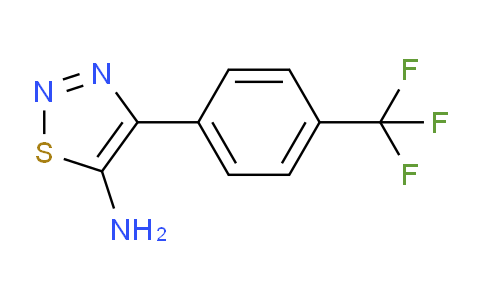 CAS No. 423769-76-0, 5-Amino-4-[4-(trifluoromethyl)phenyl]-1,2,3-thiadiazole
