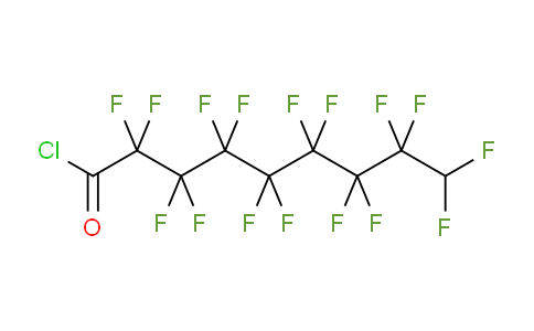 CAS No. 423-95-0, 2,2,3,3,4,4,5,5,6,6,7,7,8,8,9,9-hexadecafluorononanoyl chloride