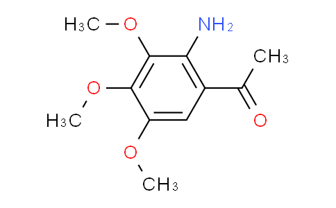 CAS No. 42465-69-0, 1-(2-Amino-3,4,5-trimethoxyphenyl)ethanone