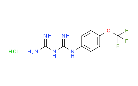 CAS No. 42823-09-6, 1-[4-(Trifluoromethoxy)phenyl]biguanide hydrochloride