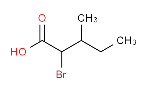 CAS No. 42880-22-8, 2-Bromo-3-methylpentanoic acid