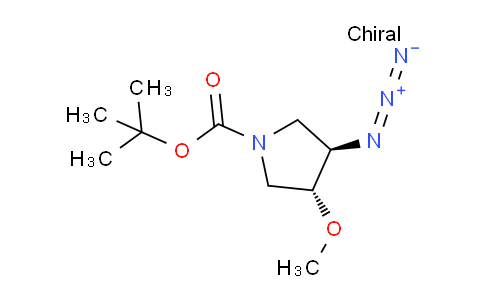 MC795423 | 429673-78-9 | Trans-3-Azido-4-methoxy-pyrrolidine-1-carboxylic acid tert-butyl ester