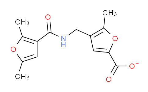 CAS No. 430448-79-6, 4-[[[(2,5-dimethyl-3-furanyl)-oxomethyl]amino]methyl]-5-methyl-2-furancarboxylate