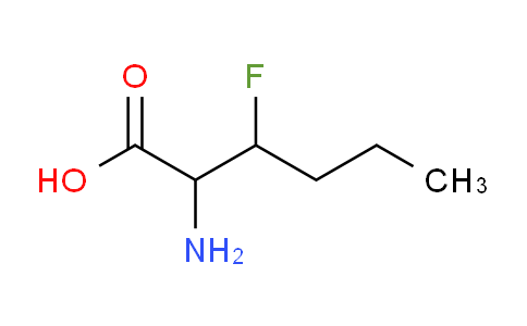 CAS No. 43163-96-8, 2-amino-3-fluorohexanoic acid
