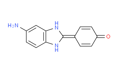 CAS No. 435341-99-4, 4-(5-amino-1,3-dihydrobenzimidazol-2-ylidene)-1-cyclohexa-2,5-dienone