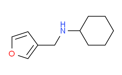CAS No. 435345-12-3, N-(Furan-3-ylmethyl)cyclohexanamine