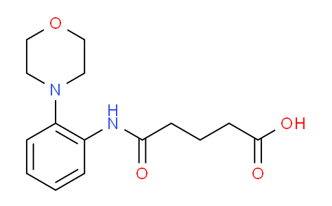 CAS No. 436088-59-4, 5-((2-Morpholinophenyl)amino)-5-oxopentanoic acid