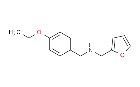 CAS No. 436096-81-0, N-(4-Ethoxybenzyl)-1-(furan-2-yl)methanamine