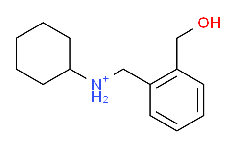 CAS No. 436099-68-2, cyclohexyl-[[2-(hydroxymethyl)phenyl]methyl]ammonium
