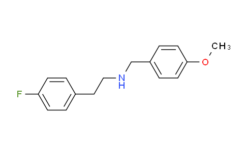 CAS No. 436099-73-9, 2-(4-Fluorophenyl)-N-(4-methoxybenzyl)ethanamine