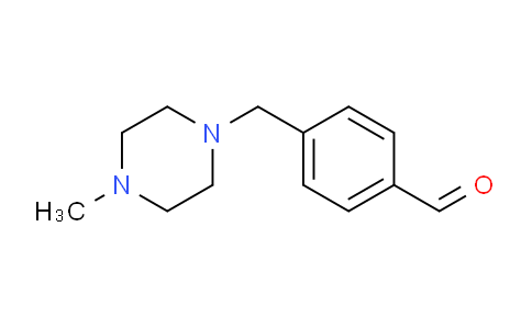CAS No. 439691-80-2, 4-((4-methylpiperazin-1-yl)methyl)benzaldehyde
