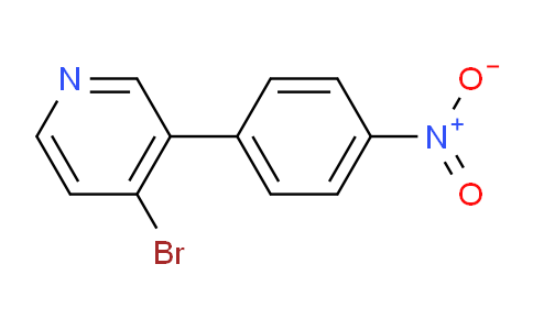 CAS No. 440112-17-4, 4-bromo-3-(4-nitrophenyl)pyridine