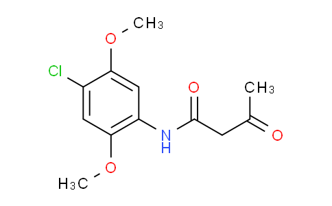 CAS No. 4433-79-8, N-(4-Chloro-2,5-dimethoxyphenyl)-3-oxobutanamide