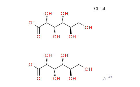 CAS No. 4468-02-4, zinc (2R,3S,4R,5R)-2,3,4,5,6-pentahydroxyhexanoate