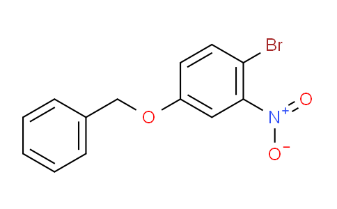 CAS No. 4514-28-7, 1-bromo-2-nitro-4-phenylmethoxybenzene