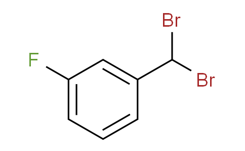 CAS No. 455-34-5, 1-(Dibromomethyl)-3-fluorobenzene