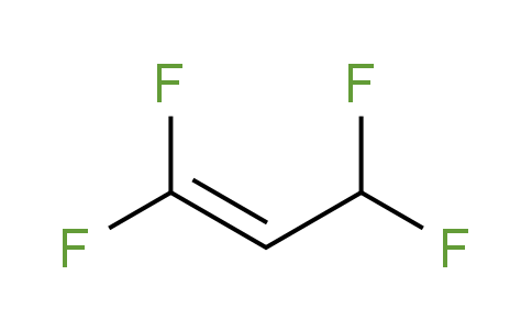CAS No. 4556-24-5, 1,1,3,3-tetrafluoro-1-propene