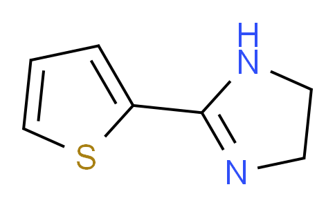 CAS No. 45753-18-2, 4,5-Dihydro-2-(2-thienyl)-1H-imidazole