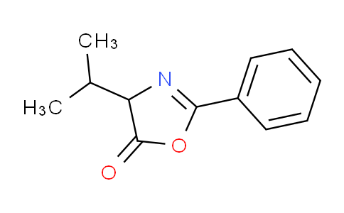 CAS No. 5839-93-0, 4-Isopropyl-2-phenyloxazol-5(4H)-one