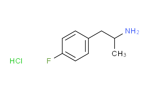 CAS No. 459-01-8, 1-(4-Fluorophenyl)-2-propanamine hydrochloride