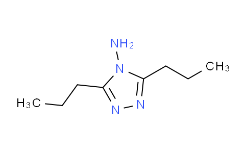 CAS No. 46054-70-0, 3,5-Dipropyl-4H-1,2,4-triazol-4-amine