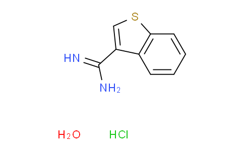 CAS No. 465515-36-0, Benzo[b]thiophene-3-carboximidamide hydrochloride hydrate