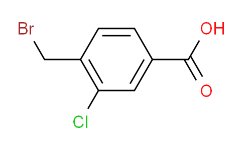 CAS No. 467442-07-5, 4-(BroMoMethyl)-3-chlorobenzoic acid