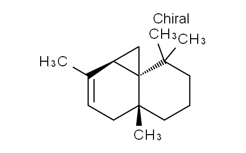 CAS No. 470-40-6, Cyclopropa(D)Naphthalene, 1,1A,4,4A,5,6,7,8-Octahydro-2,4A,8,8-Tetramethyl-, (1As,4As,8As)