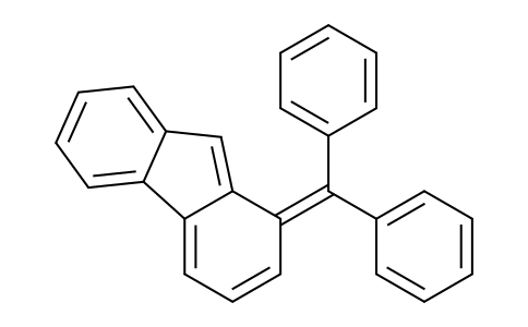 CAS No. 4709-68-6, 1-(diphenylmethylene)fluorene