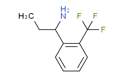 CAS No. 473732-54-6, 1-(2-(Trifluoromethyl)phenyl)propan-1-amine