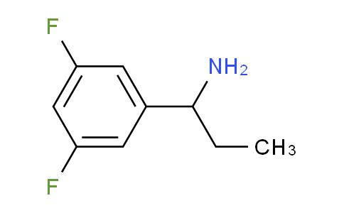 CAS No. 473732-61-5, 1-(3,5-Difluorophenyl)propan-1-amine