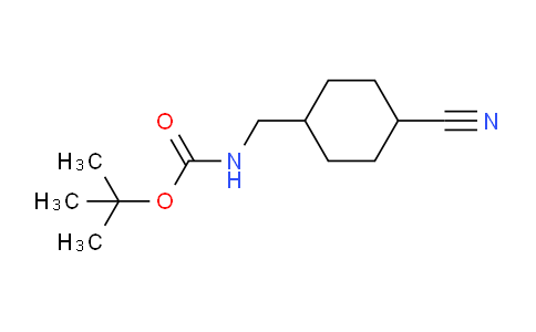 CAS No. 473923-79-4, N-[(4-cyanocyclohexyl)methyl]carbamic acid tert-butyl ester