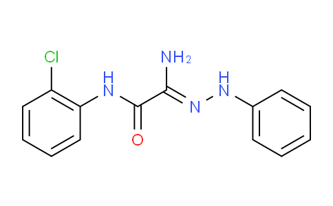 CAS No. 475162-11-9, 2-Amino-N-(2-chlorophenyl)-2-(2-phenylhydrazono)acetamide