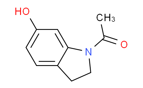 CAS No. 4770-34-7, 1-(6-hydroxy-2,3-dihydroindol-1-yl)ethanone