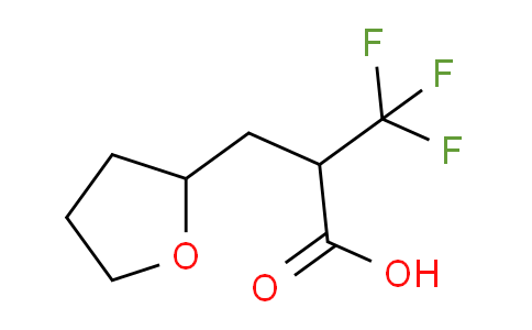 CAS No. 480438-81-1, 3,3,3-Trifluoro-2-((tetrahydrofuran-2-yl)methyl)propanoic acid