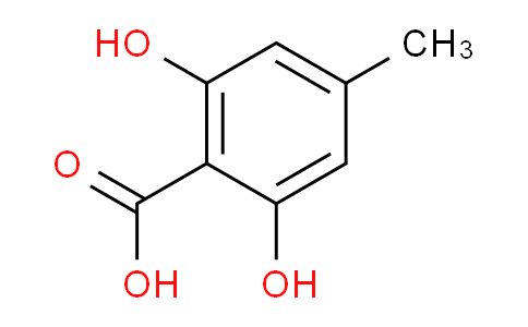 CAS No. 480-67-1, 2,6-Dihydroxy-4-methylbenzoic acid