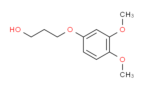 CAS No. 485798-69-4, 3-(3,4-dimethoxyphenoxy)-1-propanol