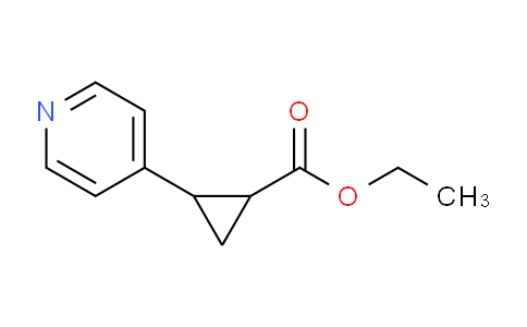 CAS No. 4903-93-9, Ethyl 2-pyridin-4-ylcyclopropane-1-carboxylate