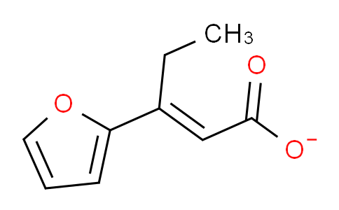 CAS No. 4915-21-3, 3-(2-furanyl)-2-pentenoate