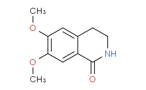 CAS No. 493-49-2, 6,7-Dimethoxy-3,4-dihydroisoquinolin-1(2H)-one