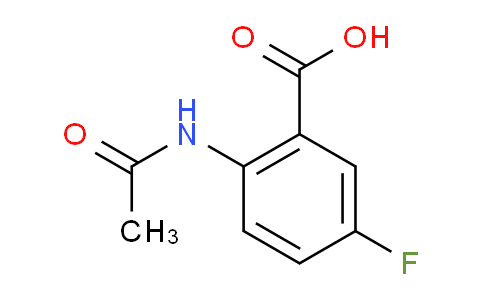 CAS No. 49579-56-8, 2-acetamido-5-fluorobenzoic acid