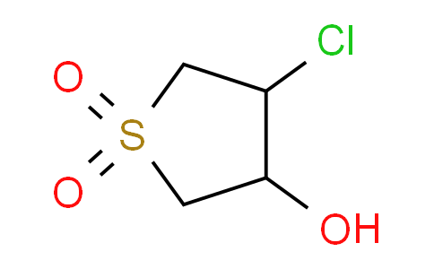 CAS No. 49592-61-2, 4-chloro-1,1-dioxido-3-thiolanol