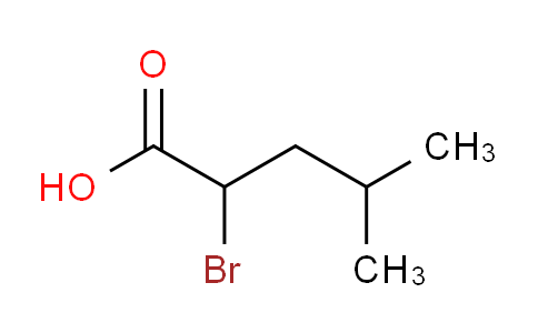 CAS No. 49628-52-6, 2-Bromo-4-methylpentanoic acid