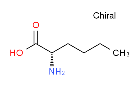 CAS No. 496-90-2, (2S)-2-aminohexanoic acid